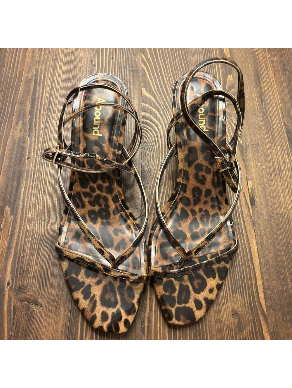 Abound Nordstrom Kitten Heels Leopard Sz 8.5